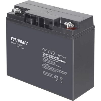 VOLTCRAFT VC-12713975 Batterie au plomb 12V 17Ah AGM - Type de batterie - Publicité VOLTCRAFT VC-12713975 Batterie au plomb 12V 17Ah AGM - Type de batterie - Publicité