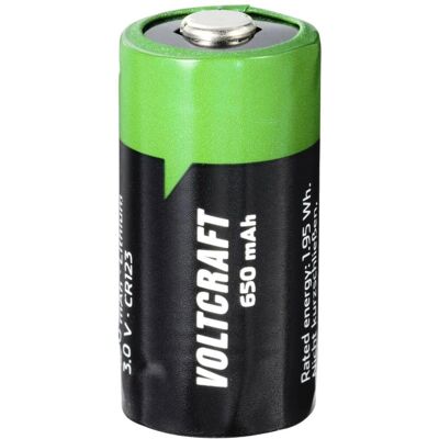 Voltcraft Modell CR123 Lithium Akku - Batterie Voltcraft Modell CR123 Lithium Akku - Batterie
