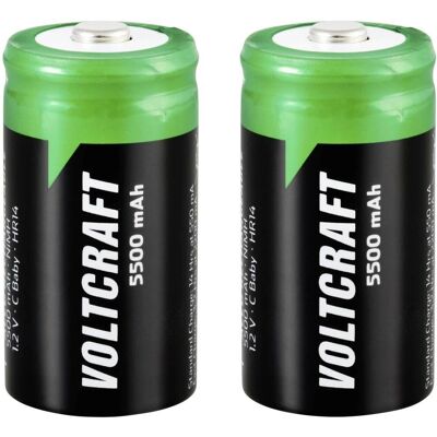 VOLTCRAFT HR14 Batterie rechargeable NiMH - Lot de 2 - Publicité VOLTCRAFT HR14 Batterie rechargeable NiMH - Lot de 2 - Publicité