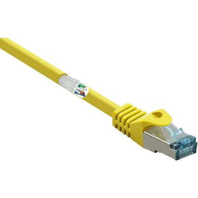 Câble réseau Renkforce RF-5088648 Jaune Cat6a 2m S/FTP - Publicité Câble réseau Renkforce RF-5088648 Jaune Cat6a 2m S/FTP - Publicité