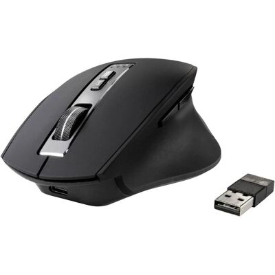 Renkforce RF-WM-300 Wireless Ergonomic Mouse - Bluetooth & 2400 dpi Renkforce RF-WM-300 Wireless Ergonomic Mouse - Bluetooth & 2400 dpi