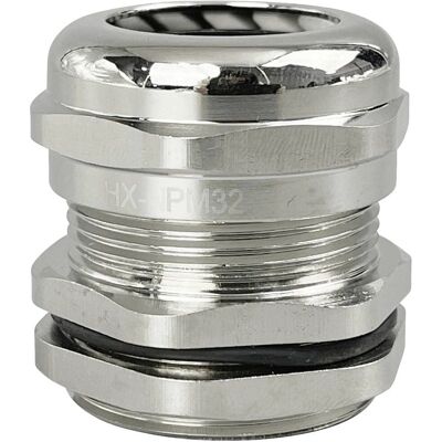 TRU Components TC-10302848 Kabelverschraubung M32, vernickelt, IP68, langlebig TRU Components TC-10302848 Kabelverschraubung M32, vernickelt, IP68, langlebig