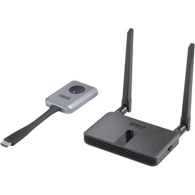 SpeaKa Professional SP-WTR-400 Drahtloses HDMI-Set - 30 m, Dual Band SpeaKa Professional SP-WTR-400 Drahtloses HDMI-Set - 30 m, Dual Band