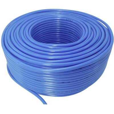 TRU Components PU12X8 Blauwe Lucht Lijn - 10 bar - 100m TRU Components PU12X8 Blauwe Lucht Lijn - 10 bar - 100m