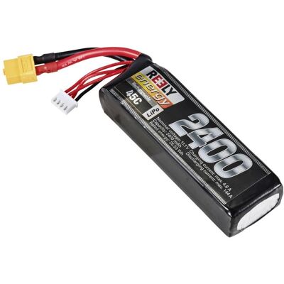 Reely Batteripack - 11.1V 2400mAh, 3 Celler, XT60H Reely Batteripack - 11.1V 2400mAh, 3 Celler, XT60H
