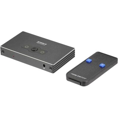 SpeaKa Professional SP-HSW-300 Commutateur HDMI 2 Ports - 8K Ultra HD - Publicité SpeaKa Professional SP-HSW-300 Commutateur HDMI 2 Ports - 8K Ultra HD - Publicité