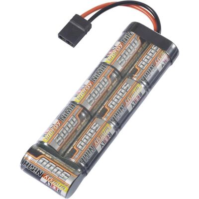 Reely Modellbyggar Batteripack - 8.4V 5000mAh, 7 Celler, Traxxas Kontakt Reely Modellbyggar Batteripack - 8.4V 5000mAh, 7 Celler, Traxxas Kontakt