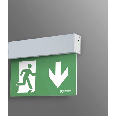 Beltrona M82501 LED Vluchtroute Signaal - Wandmontage Beltrona M82501 LED Vluchtroute Signaal - Wandmontage