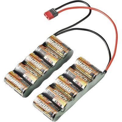 Reely Batteripaket - 12V 4200mAh, 10 Celler, T-anslutning - Batteripaket Reely Batteripaket - 12V 4200mAh, 10 Celler, T-anslutning - Batteripaket