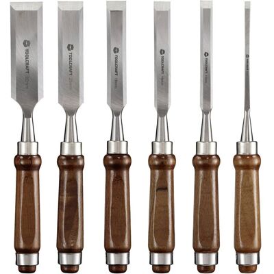Toolcraft Holzbeitel-Set - 6 Stück Toolcraft Holzbeitel-Set - 6 Stück