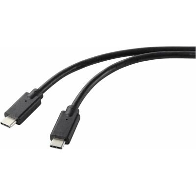 Renkforce RF-5251922 USB-Kabel - 2m, USB-C, Schwarz Renkforce RF-5251922 USB-Kabel - 2m, USB-C, Schwarz