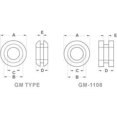 TRU COMPONENTS TC-GMR1410203 Kabelgummi - Offen, 13.9mm Loch, 10.5mm Klemme, PVC-Schwarz TRU COMPONENTS TC-GMR1410203 Kabelgummi - Offen, 13.9mm Loch, 10.5mm Klemme, PVC-Schwarz