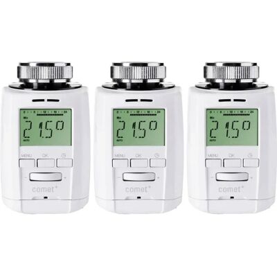 Eurotronic Comet Plus Radiatortermostat - Digital, Vit, 8-28°C Eurotronic Comet Plus Radiatortermostat - Digital, Vit, 8-28°C