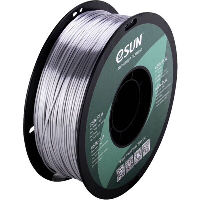 eSUN eSilk-PLA Sølv filament - 3D-printer PLA 1,75mm 1kg Metallisk Sølv eSUN eSilk-PLA Sølv filament - 3D-printer PLA 1,75mm 1kg Metallisk Sølv