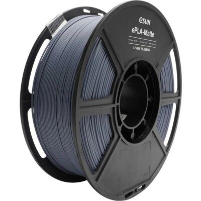 eSUN ePLA-Matte Grey Filament - 3D Printer PLA 1.75mm 1kg - Grey eSUN ePLA-Matte Grey Filament - 3D Printer PLA 1.75mm 1kg - Grey