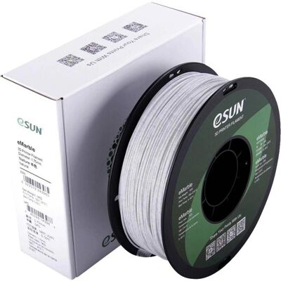 eSUN eMarble Filament PLA 1.75mm 1kg - Marble 3D Filament eSUN eMarble Filament PLA 1.75mm 1kg - Marble 3D Filament
