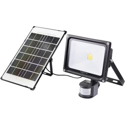 Sygonix Solar-Spot mit Bewegungsmelder - 30W, Schwarz Sygonix Solar-Spot mit Bewegungsmelder - 30W, Schwarz