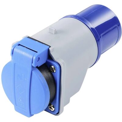 sygonix - SY-5491844 - Grau - Blau - Adapter sygonix - SY-5491844 - Grau - Blau - Adapter