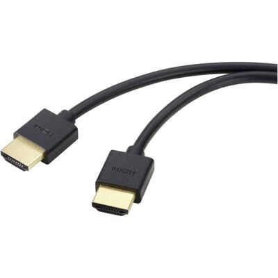 SpeaKa Professionelle HDMI-kabler - 3m Sort 8K UHD SpeaKa Professionelle HDMI-kabler - 3m Sort 8K UHD