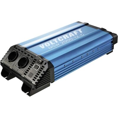 VOLTCRAFT MSW 2000-12-G 2000W 12V/DC - 230V/AC - Wechselrichter VOLTCRAFT MSW 2000-12-G 2000W 12V/DC - 230V/AC - Wechselrichter