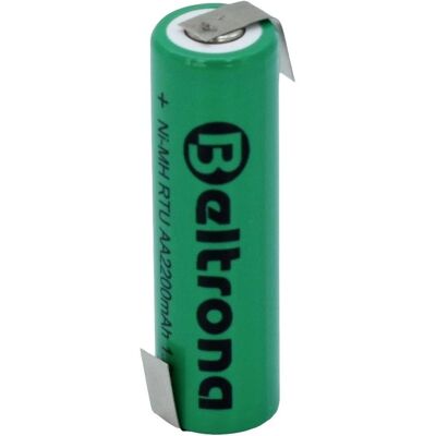 Beltrona RTUAAZ Batterie Rechargeable - AA NiMH 2200mAh - Publicité Beltrona RTUAAZ Batterie Rechargeable - AA NiMH 2200mAh - Publicité