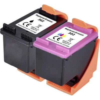 Renkforce HP 302 Inkt Combo Pack - Cartridges Renkforce HP 302 Inkt Combo Pack - Cartridges