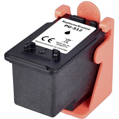 Renkforce Canon PG-512 Zwart Inktcartridge - Printerinkt Renkforce Canon PG-512 Zwart Inktcartridge - Printerinkt