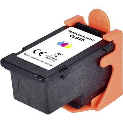 Renkforce Canon CL-546 Cyaan Magenta Geel Inktcartridges Renkforce Canon CL-546 Cyaan Magenta Geel Inktcartridges