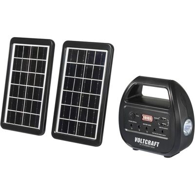 Voltcraft VC-PS15000-Solar Powerbank - 15000mAh, Zonnepaneel, Zwart Voltcraft VC-PS15000-Solar Powerbank - 15000mAh, Zonnepaneel, Zwart