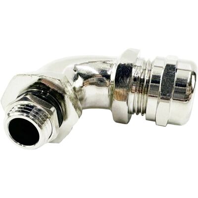 Tru Components M50 x 1.5 Nikkelen messing Kabelwartel - Kabelwartel Tru Components M50 x 1.5 Nikkelen messing Kabelwartel - Kabelwartel