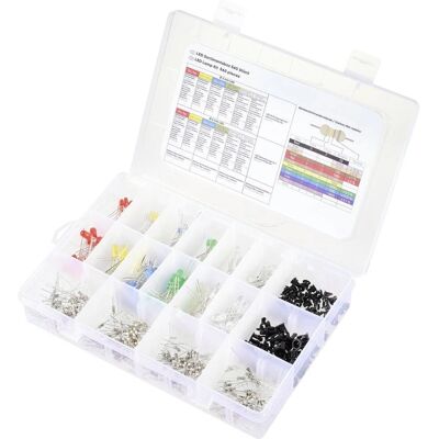 TRU COMPONENTS LED - Rot, Gelb, Blau, Grün, Warmweiß, Kaltweiß - Rund 3mm/5mm - Bis zu 14400mcd TRU COMPONENTS LED - Rot, Gelb, Blau, Grün, Warmweiß, Kaltweiß - Rund 3mm/5mm - Bis zu 14400mcd