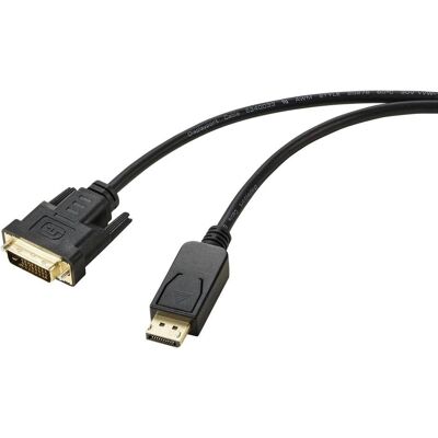 Adaptateur câble Renkforce RF-5771518 - Noir Adaptateur câble Renkforce RF-5771518 - Noir