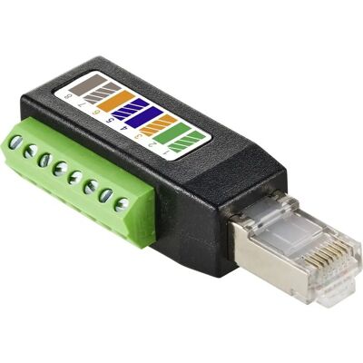TRU Components TC-11503196 Ethernet-Stecker - RJ45, 8-polig TRU Components TC-11503196 Ethernet-Stecker - RJ45, 8-polig