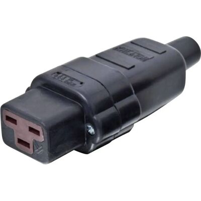 Kalthoff 444000 Elektrisk kontakt - Rakt 2+PE 16A Svart Kalthoff 444000 Elektrisk kontakt - Rakt 2+PE 16A Svart