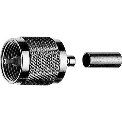Telegärtner J01040A0010 UHF-stikforbindelse - Lige stik, 50Ω, til fleksible kabler Telegärtner J01040A0010 UHF-stikforbindelse - Lige stik, 50Ω, til fleksible kabler