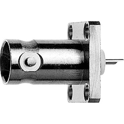 Telegärtner 100023398 Flanged BNC connector - BNC connector Telegärtner 100023398 Flanged BNC connector - BNC connector
