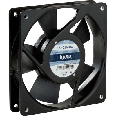 SEPA KA1225HA2BMT Industrieller Axiallüfter - 120x120x25mm, 230V, Schwarz SEPA KA1225HA2BMT Industrieller Axiallüfter - 120x120x25mm, 230V, Schwarz
