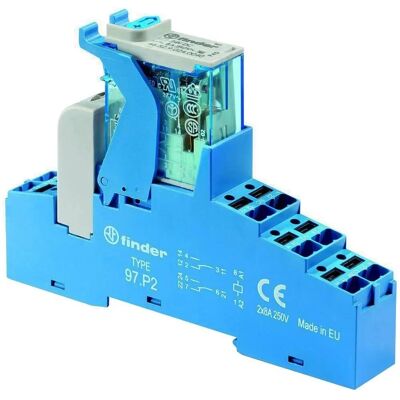 Finder 4C.P2.230.0060 Logikmodul mit LED - Schalter Finder 4C.P2.230.0060 Logikmodul mit LED - Schalter