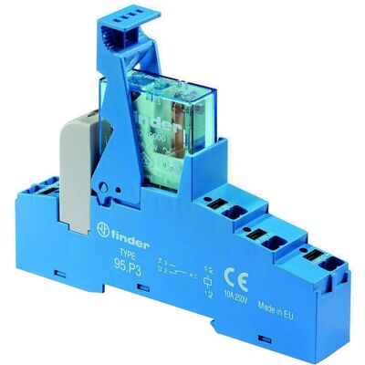 Finder 48.P3.7.024.0050 Relaismodul - 24V/DC, 10A, LED, DIN-Montage Finder 48.P3.7.024.0050 Relaismodul - 24V/DC, 10A, LED, DIN-Montage