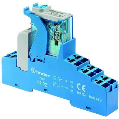 Finder 4C.P2.9.024.0050 LED Gate Module - Switch, 24V DC, 8A, DIN rail Finder 4C.P2.9.024.0050 LED Gate Module - Switch, 24V DC, 8A, DIN rail
