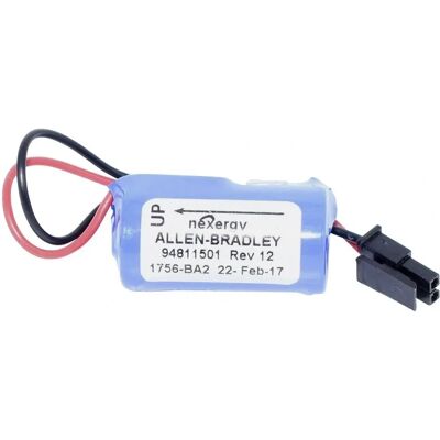 Beltrona Allen Bradley 1756-BA2 Lithium-Batterie mit Stecker - Batterie Beltrona Allen Bradley 1756-BA2 Lithium-Batterie mit Stecker - Batterie