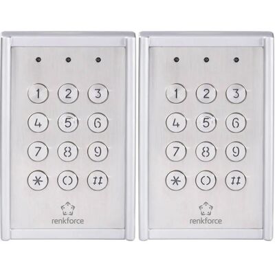 Renkforce Kodelås Overflademonteret IP65 med belyst tastatur - Toegangscontrole Renkforce Kodelås Overflademonteret IP65 med belyst tastatur - Toegangscontrole