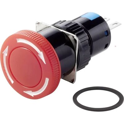 TruComponents TC-LAS1-AY-11TS Schalter - IP40 Staubschutz - Not-Aus TruComponents TC-LAS1-AY-11TS Schalter - IP40 Staubschutz - Not-Aus