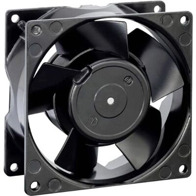 EBM Papst 3650 Axial Ventilator - 92x92x38mm - Zwart - Elektrisch EBM Papst 3650 Axial Ventilator - 92x92x38mm - Zwart - Elektrisch