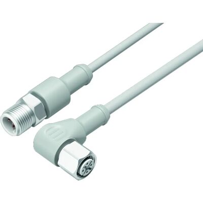 Binder 77 3734 3729 40403-0200 Sensor-/Aktor-Anschlussleitung - 2 m M12 Grau Binder 77 3734 3729 40403-0200 Sensor-/Aktor-Anschlussleitung - 2 m M12 Grau