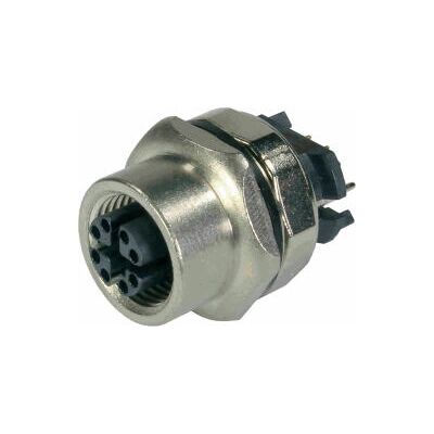Harting 21 03 381 2802 Elektrischer Stecker - M12 Leiterplattenbuchse, gerade Harting 21 03 381 2802 Elektrischer Stecker - M12 Leiterplattenbuchse, gerade