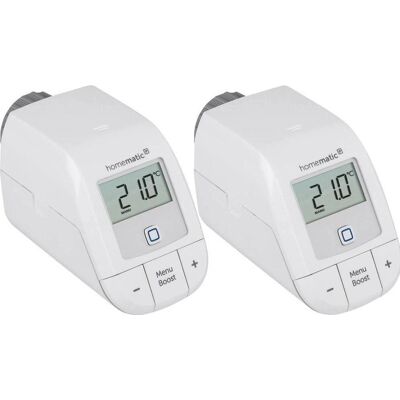 Homematic IP 2er Set Heizkörperthermostat - Weiss - Thermostat - Heizkörperthermostat Homematic IP 2er Set Heizkörperthermostat - Weiss - Thermostat - Heizkörperthermostat
