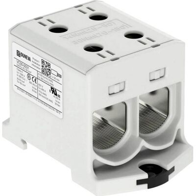 Ouneva Group VC05-0031 Verdeelblok - 1 pol, grijs Ouneva Group VC05-0031 Verdeelblok - 1 pol, grijs