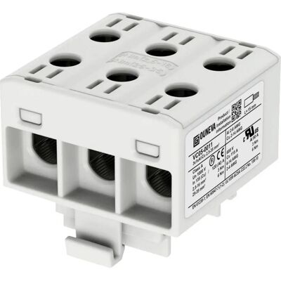 Ouneva VC05-0011 Verdeelblok Grijs Ouneva VC05-0011 Verdeelblok Grijs