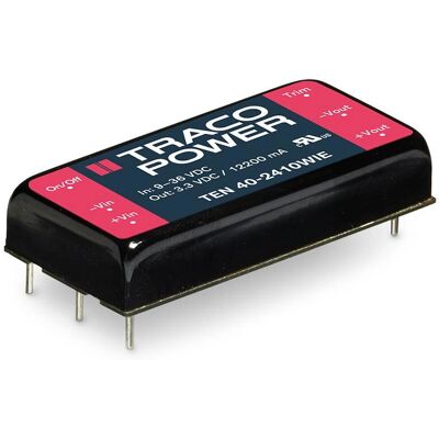 TracoPower TEN 40-2412WIE Elektrischer Konverter - 40 W - Einzelne Ausgabe TracoPower TEN 40-2412WIE Elektrischer Konverter - 40 W - Einzelne Ausgabe